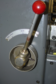 Palanca de control del marcador