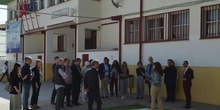 Visita de delegados europeos al Colegio Santo Domingo