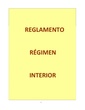 Reglamento de Régimen Interior