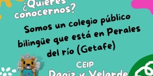 ¿QUIERES CONOCERNOS?,  CEIP DAOIZ Y VELARDE (GETAFE)