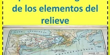 Representación gráfica de los elementos del relieve