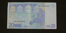 Billete de 20 euros