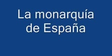 La monarquía de España