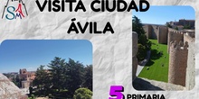 Visita ciudad Ávila 5º primaria