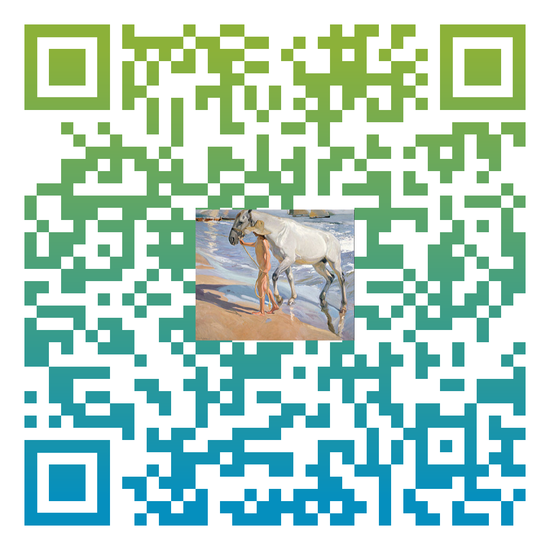 Colección de códigos QR para la exposición de Joaquín Sorolla CP Mirasierra 2