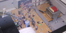 Reproductor de CD. Placa de componentes