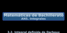 AN5. 3.2. Integral definida de Darboux