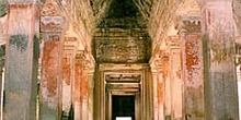 Interior de Palacio Real, Angkor, Camboya