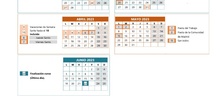 Calendario Escolar segundo ciclo San Fermín