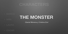 PRIMARIA - 5º - THE MONSTER - INGLÉS - ESCRITURA CREATIVA