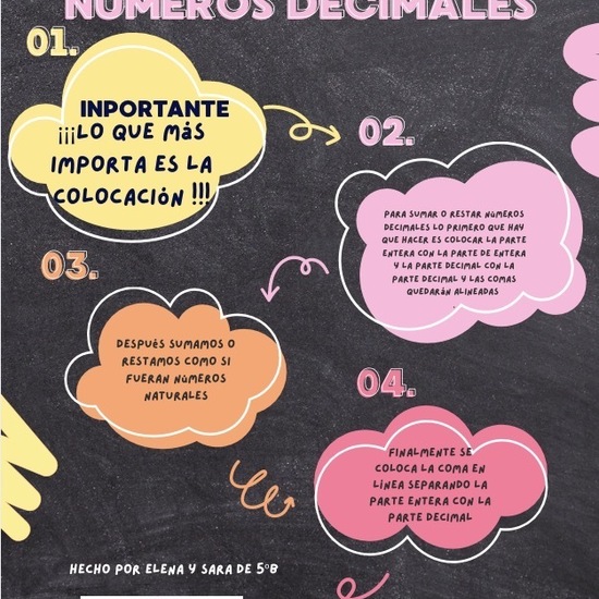 SUMAR Y RESTAR DECIMALES