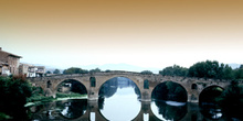 Puente medieval, Puente la Reina, Navarra