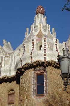 Pabellón de la entrada del Parque Güell, Barcelona