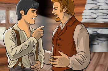 El volcán de oro: Summy Skim y Ben Raddle