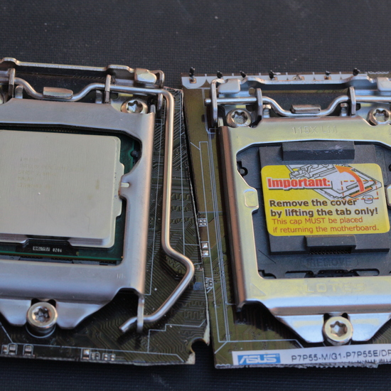 Comparativa zócalos 115x (i3/i5/i7) y 775 (Core 2) para procesadores Intel