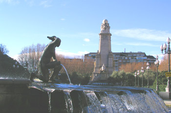 Fuente de Plaza España, Madrid