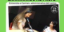 Entrevista a Carmen, administrativa del centro