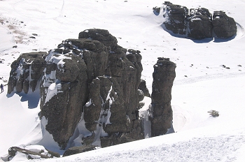 Formación rocosa. Picos de Urbión