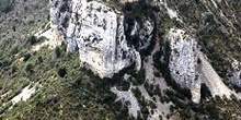 Detalle rocoso en Sierra de Guara, Huesca
