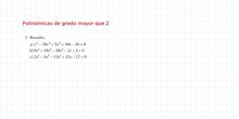 Ecuaciones de grado mayor que 2 y ecuaciones con radicales<span class="educational" title="Contenido educativo"><span class="sr-av"> - Contenido educativo</span></span>