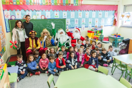 Los RRMM y Papá Noel en INF 5C 37