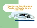 Tramites para crear una sociedad