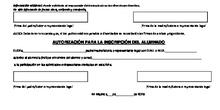 INSCRIPCION EXTRAESCOLARES
