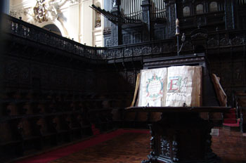 Coro, Basílica del Pilar