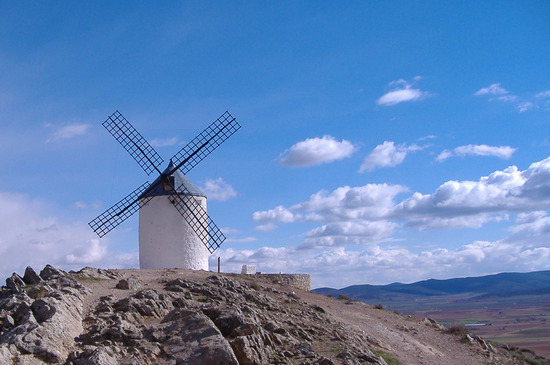 Molino de viento en Consuegra
