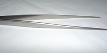 Pinza de disección sin dientes