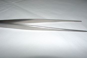 Pinza de disección sin dientes