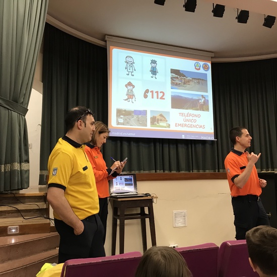 VIsita del SAMUR 4º EP 2