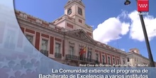 Las Aulas de Excelencia de Bachillerato entran en funcionamiento el curso 2012-2013