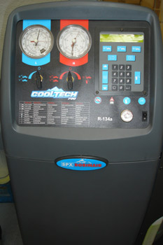 Unidad de carga automática de gas R-134a