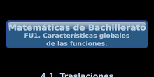 FU1. 4.1 Traslaciones