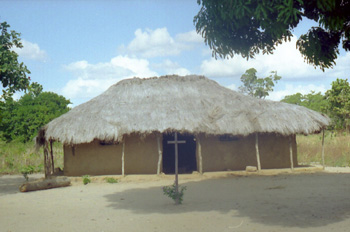 Capilla rural, Nacala, Mozambique