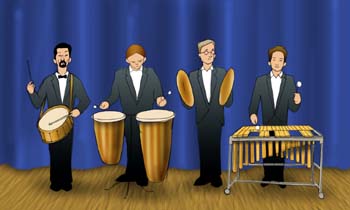 Cuarteto de percusión