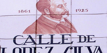Indicativo de calle, Calle de López Silva, Madrid
