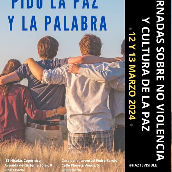 jornadas culturales 2024  Pido la paz y la Palabra