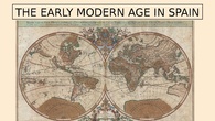 Early Modern Ages in Spain