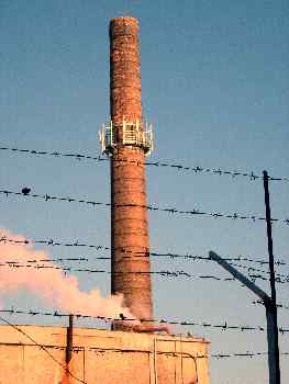 Chimenea de ladrillo, Budapest, Hungría