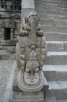 La mujer de Sywa, Prambanan, Jogyakarta, Indonesia