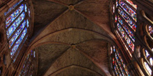 Bóveda de crucería, Catedral de León, Castilla y León