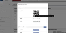 Formularios EducaMadrid: compartir formulario con código QR