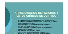 APPCC Y CONTROL ALIMENTARIO