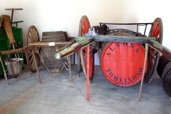 Carro de transporte de vino