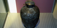 Utensilios domésticos: Bidón para recoger leche y nata, Museo de