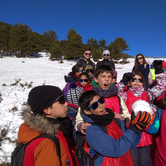 HOSTOS A LA NIEVE.- 4º DISFRUTANDO 6