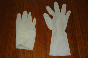 Guantes de cirugía estériles