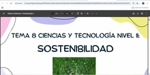 VÍDEO 1 TEMA 8 CIENCIAS Y TECNOLOGÍA II